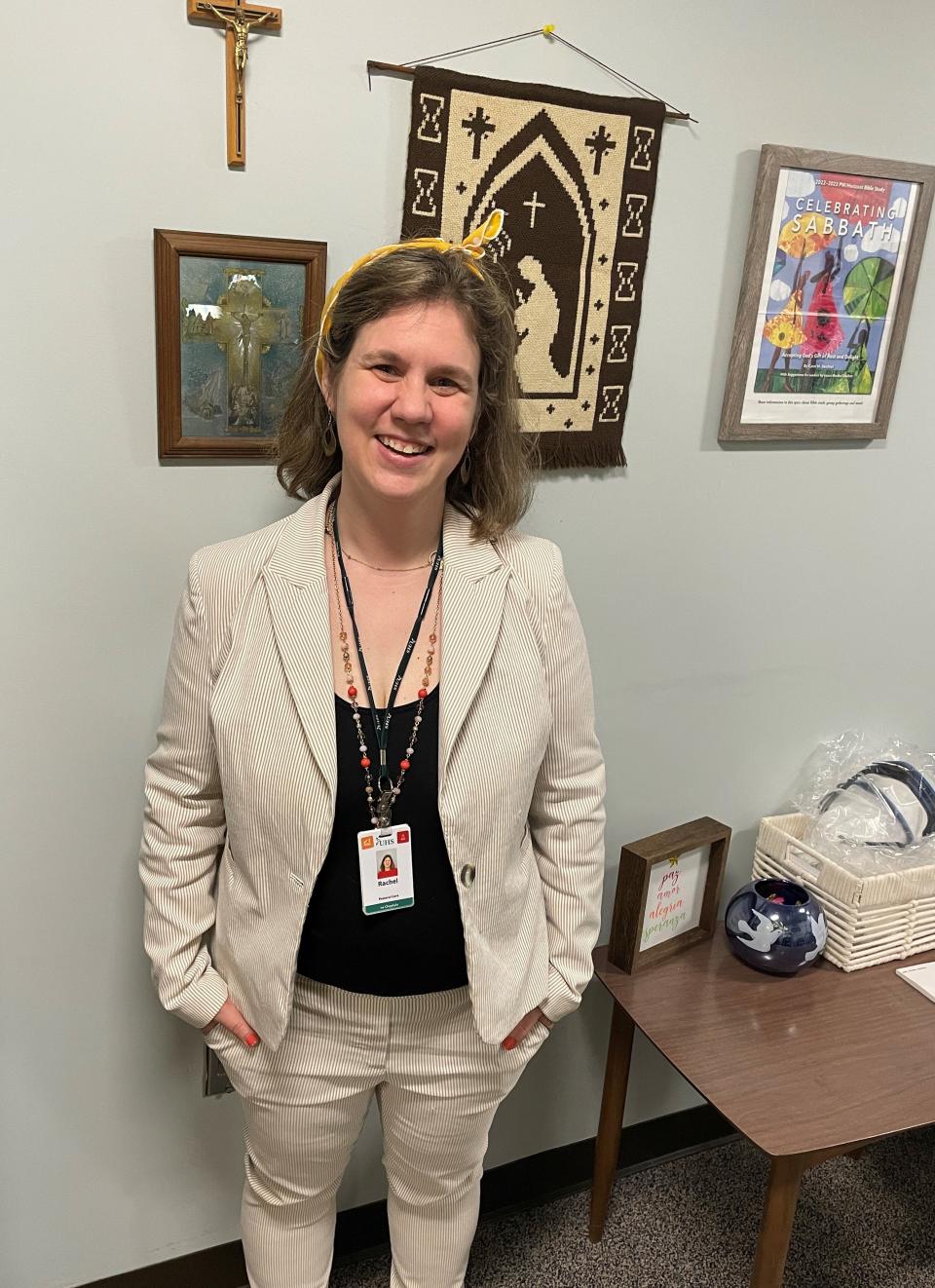 Rev. Rachel Helgeson is director of Hospital Chaplaincy through the Broome County Council of Churches (Lead UHS Chaplain) at Wilson Medical Center and Binghamton General Hospital.