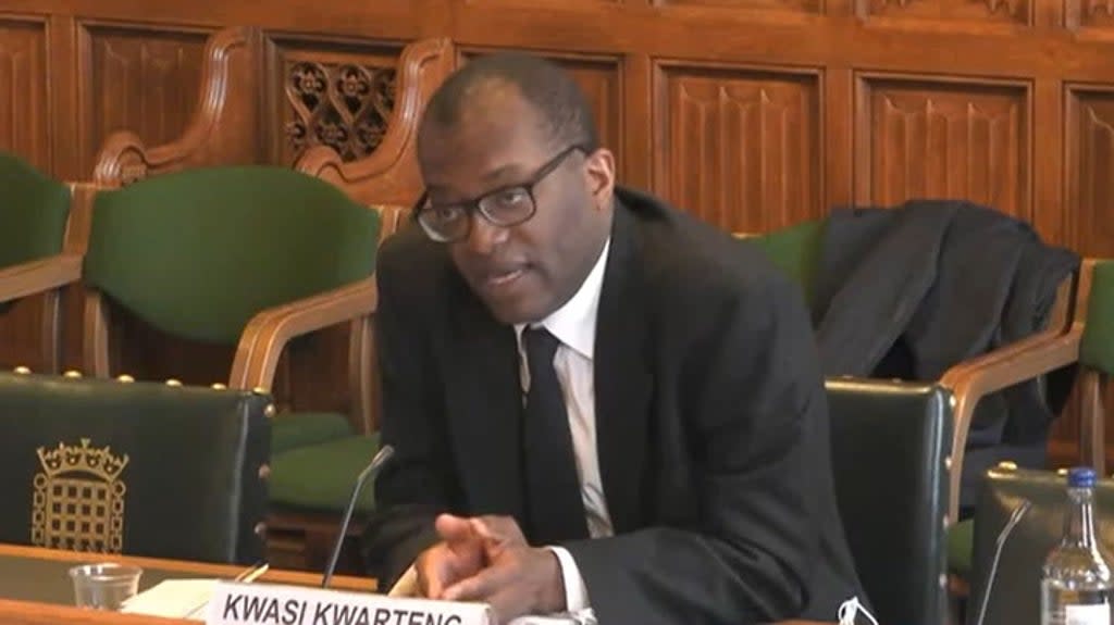 Business and energy secretary Kwasi Kwarteng  (Parliament)