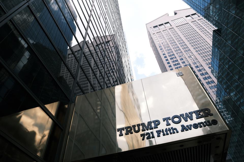 Trump Tower housing the Trump Organization in New York City on June 30, 2021.