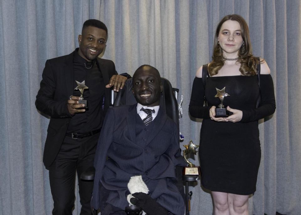 Award winner: Isaac Harvey with other winners (Issac Harvey)