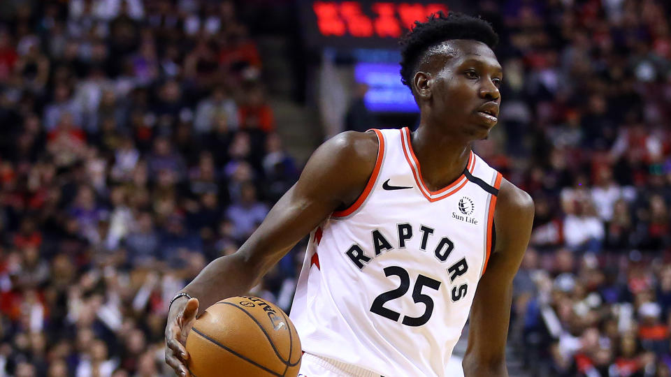 The Raptors would be wise to bring back Chris Boucher next season. (Photo by Vaughn Ridley/Getty Images)