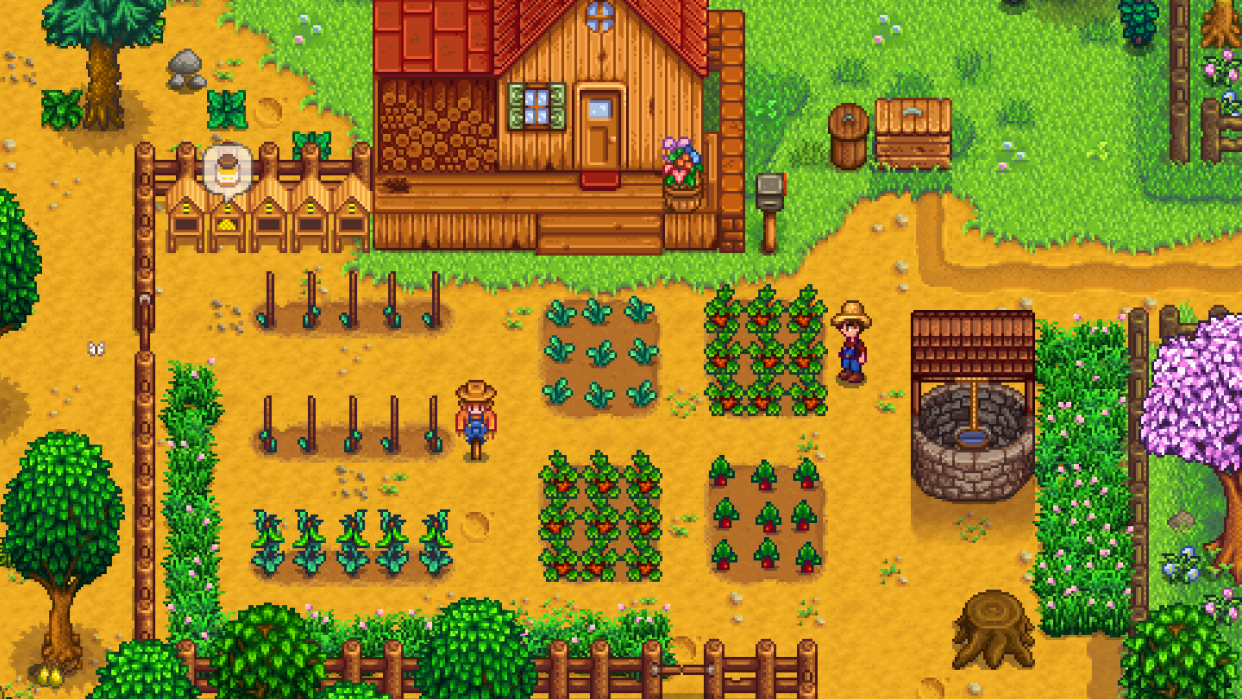  A screenshot of Stardew Valley. 