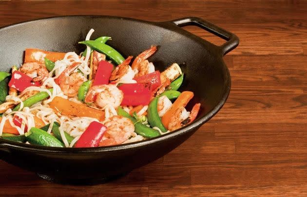 If I had to pick my favourite cookware deal from Amazon's sale, it'd probably be this pre-seasoned cast iron Lodge wok that's somehow 47% off. Their regular skillet made it to The Times' 'best cast iron pans' list and to my kitchen, so I can't imagine how impressive this endlessly useful wok option will prove to be.