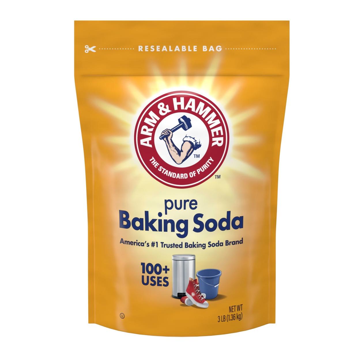 <p><a href="https://go.redirectingat.com?id=74968X1596630&url=https%3A%2F%2Fwww.walmart.com%2Fip%2FARM-HAMMER-Pure-Baking-Soda-For-Baking-Cleaning-Deodorizing-3-lb-Bag%2F1776406028&sref=https%3A%2F%2Fwww.thepioneerwoman.com%2Fhome-lifestyle%2Fa40709029%2Fhow-to-clean-air-fryer%2F" rel="nofollow noopener" target="_blank" data-ylk="slk:Shop Now;elm:context_link;itc:0;sec:content-canvas" class="link rapid-noclick-resp">Shop Now</a></p><p>Arm & Hammer Pure Baking Soda - 3-lb Bag</p><p>walmart.com</p><p>$3.14</p>