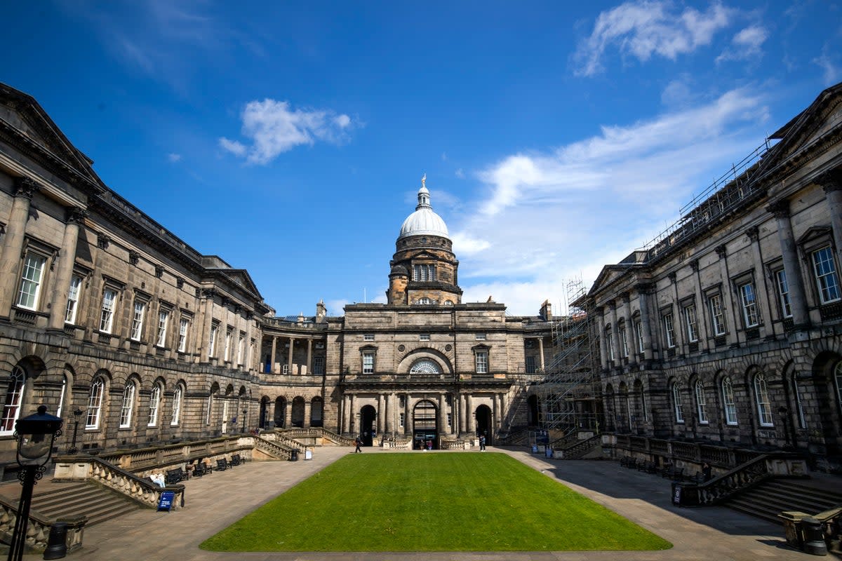 The University of Edinburgh has sanctuary scholarships, while Scottish students are not charged tuition fees  (PA Archive)