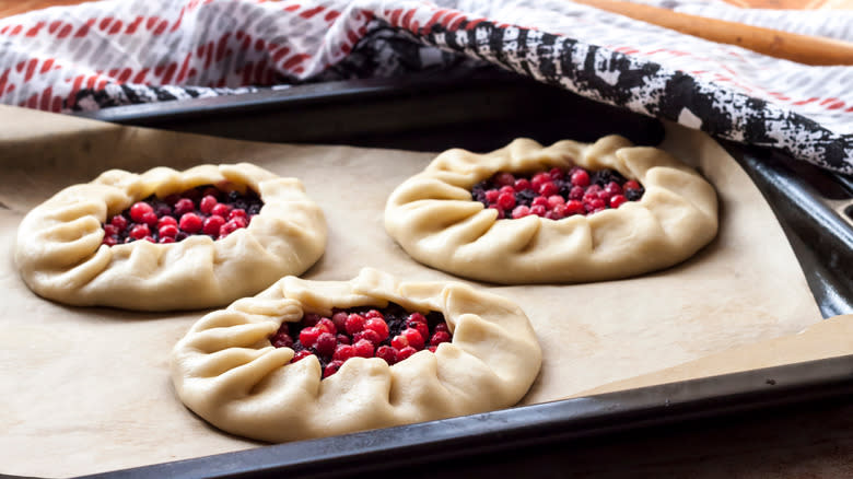 elderberry galettes