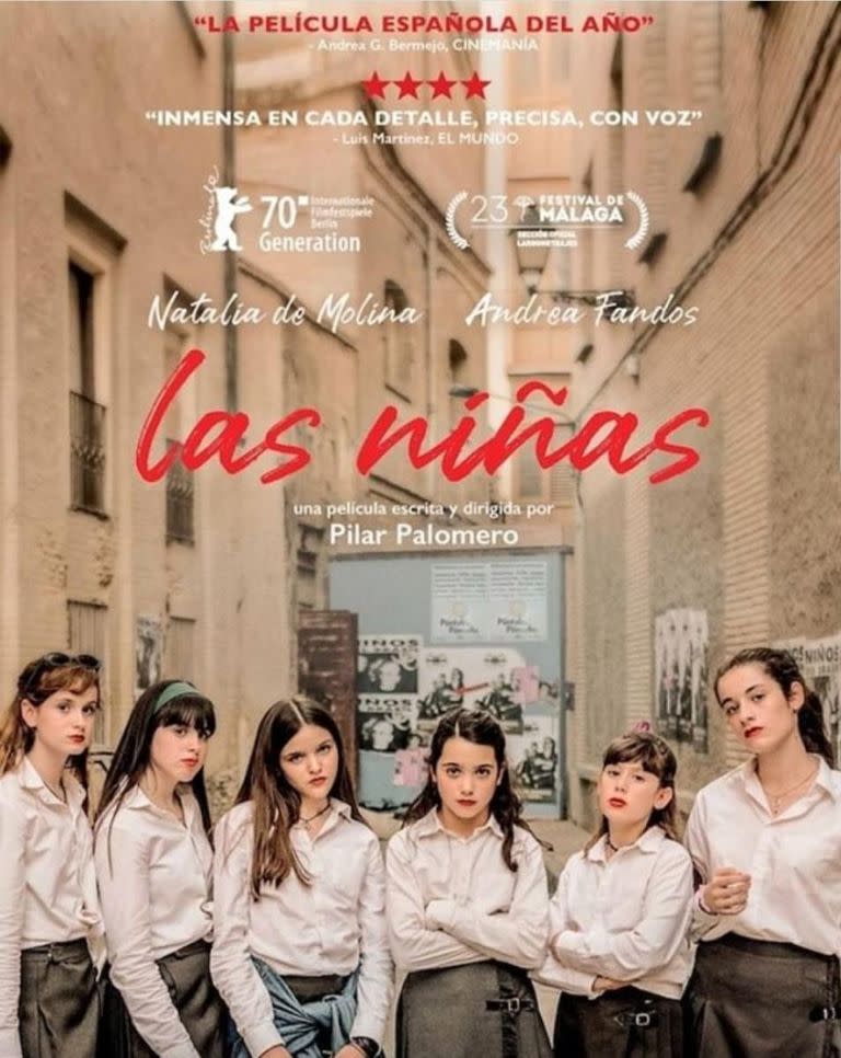 Las niñas, de Pilar Palomero, la ganadora a la mejor película