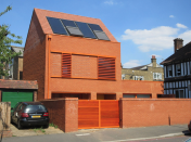 <p>20 Ambleside Avenue, Streatham, by Pace Jefford Moore Architects. The smallest building on the shortlist, it has been constructed to the low energy Passivhaus standard. </p>