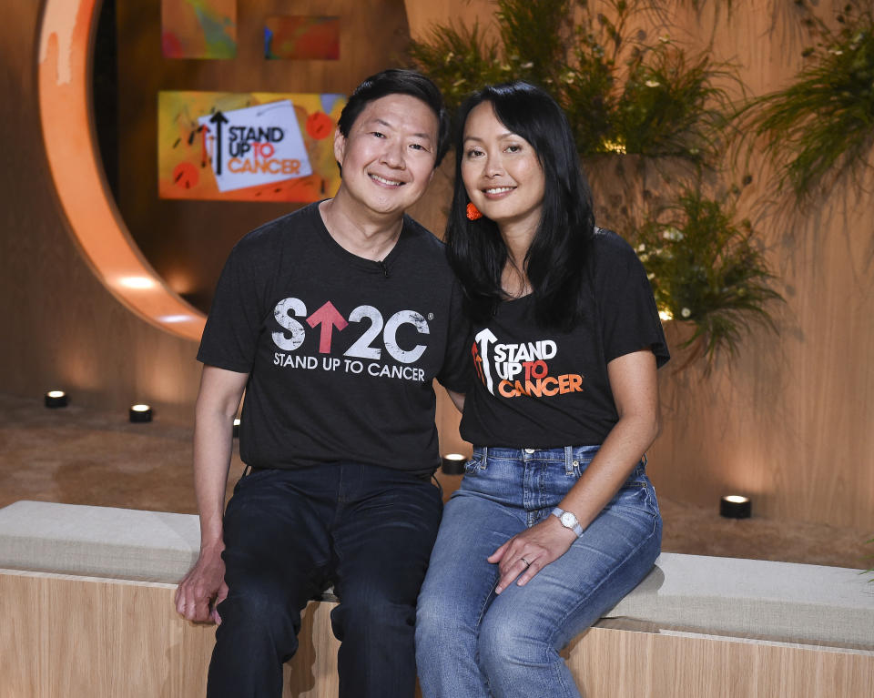 Ken Jeong & Tran Ho at Stand Up To Cancer