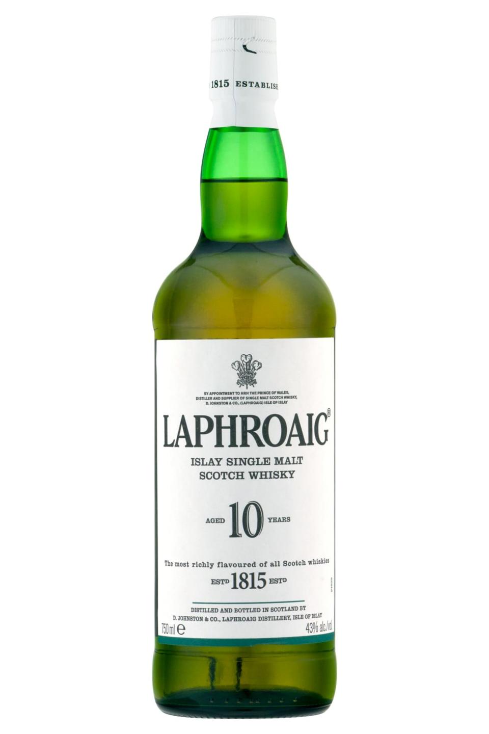 <p><strong>Laphroaig</strong></p><p>drizly.com</p><p><strong>$63.89</strong></p><p><a href="https://go.redirectingat.com?id=74968X1596630&url=https%3A%2F%2Fdrizly.com%2Fliquor%2Fwhiskey%2Fscotch-whisky%2Flaphroaig-10-year%2Fp1205&sref=https%3A%2F%2Fwww.townandcountrymag.com%2Fleisure%2Fdrinks%2Fg26065217%2Fscotch-whiskey-brands%2F" rel="nofollow noopener" target="_blank" data-ylk="slk:Shop Now;elm:context_link;itc:0;sec:content-canvas" class="link ">Shop Now</a></p><p><strong>Tasting notes:</strong> smoke, vanilla</p><p>This Islay scotch has, in the brand's own words, "been dividing opinions" since 1815 with its pronounced peaty flavor. The bottle is aged for 10 years in ex-bourbon barrels. While it might not be for every palate, those who enjoy the lush flavor of peat will find it completely irresistible. </p>