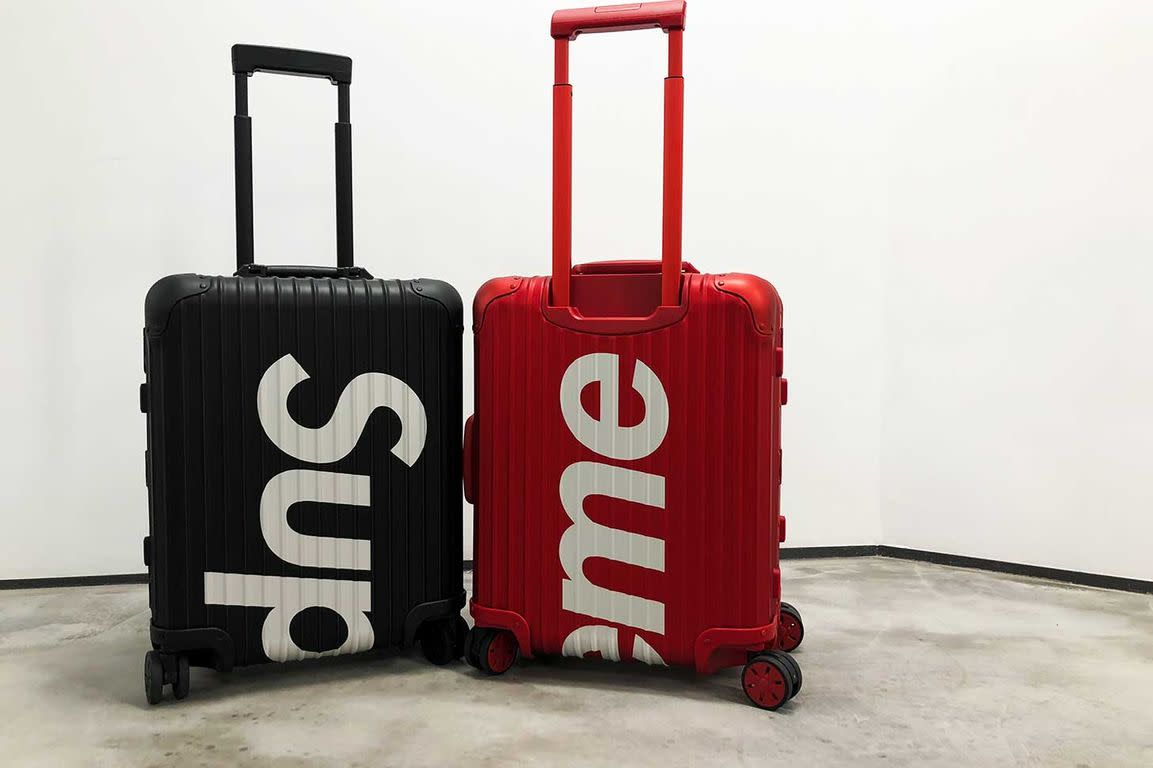 Buy Supreme RIMOWA Topas Multiwheel 82L SS 18 - Stadium Goods