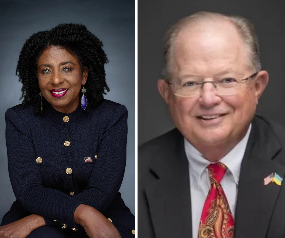Valerie McCray and Marc Carmichael are running as Democrats in the U.S. Senate primary.