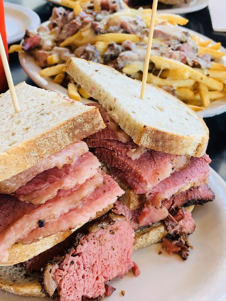 Kenny & Zuke’s Delicatessen Pastrami Sandwich