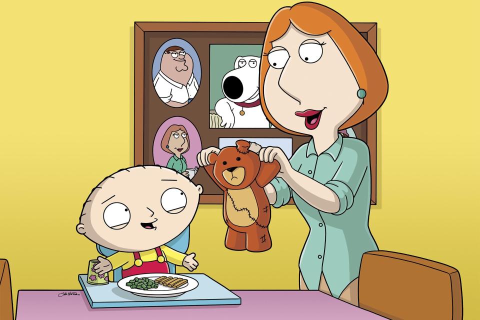 FAMILY GUY: Lois mends a torn Rupert and Stewie becomes obsessed with Lois in the FAMILY GUY season premiere episode "Stewie Loves Lois" Sunday, Sept. 10 (9:00 - 9:30 PM ET/PT) on FOX. FAMILY GUY(TM) and ©2006 TCFFC ALL RIGHTS RESERVED. ©2006FOX BROADCASTING CR:FOX