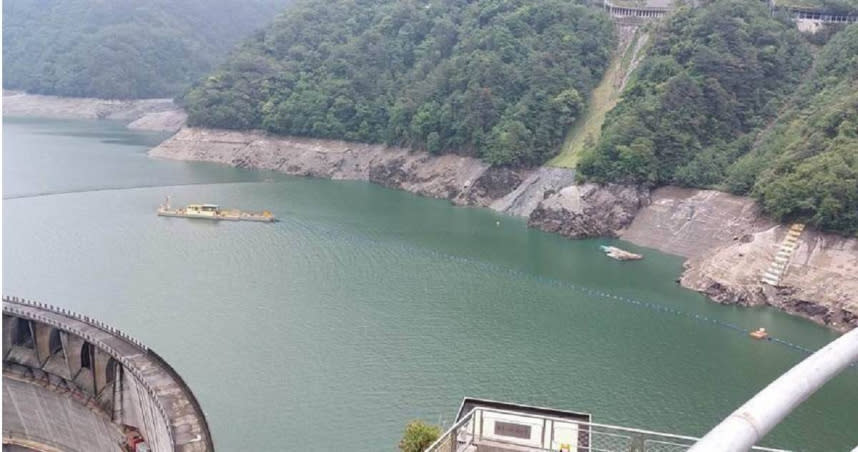 近日幾波春雨為帶來豐沛的雨水量，截至11日上午9點，德基水庫有效蓄水量為1億3502萬噸，蓄水量來到71.62％。（圖／本報資料照）