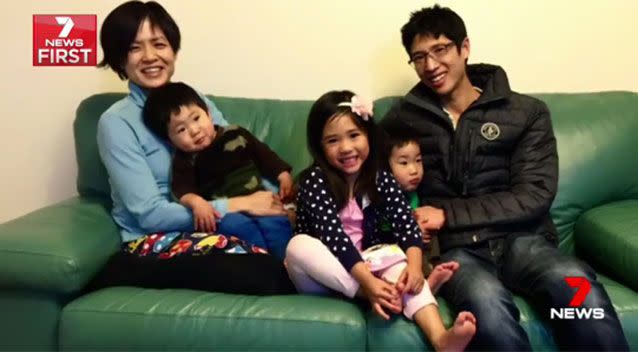 The Wongs are devastated by the loss of Terrence. Source: 7 News