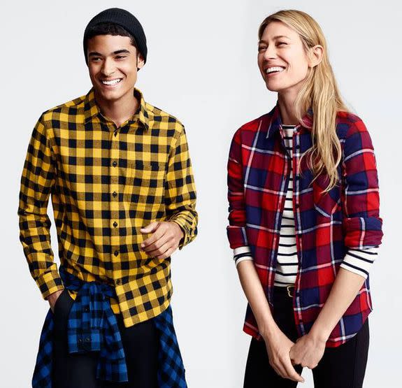 Flannels will never go out of style.