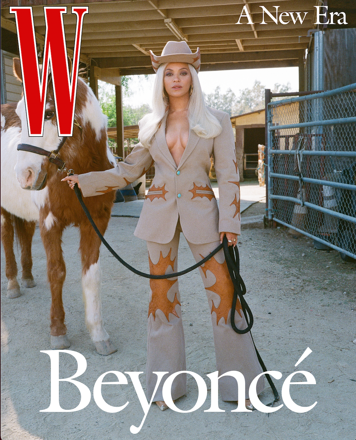 Beyoncé covers W Magazine's second digital cover.