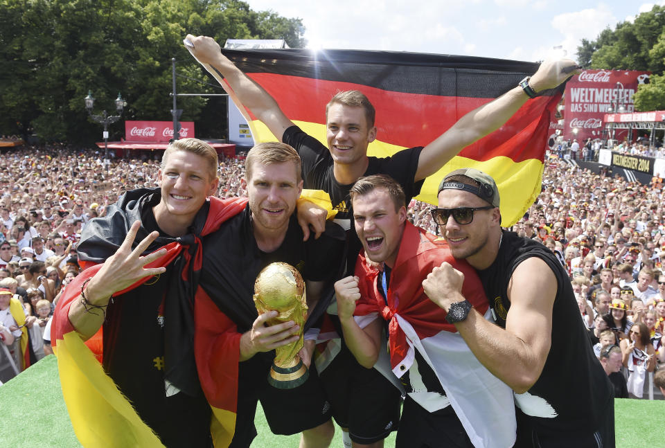 Germany has won the second most amount of games at the World Cup. (Reuters)