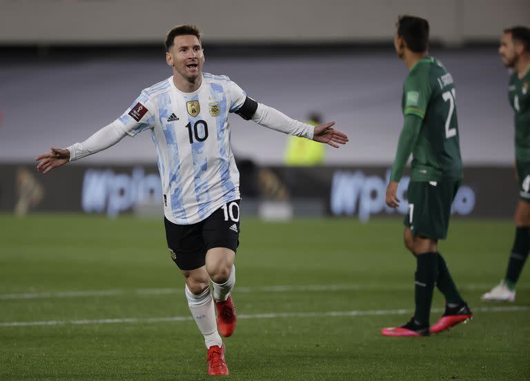 Messi se lució con un Hat-Trick ante Bolivia, en la fecha de las Eliminatorias del jueves pasado