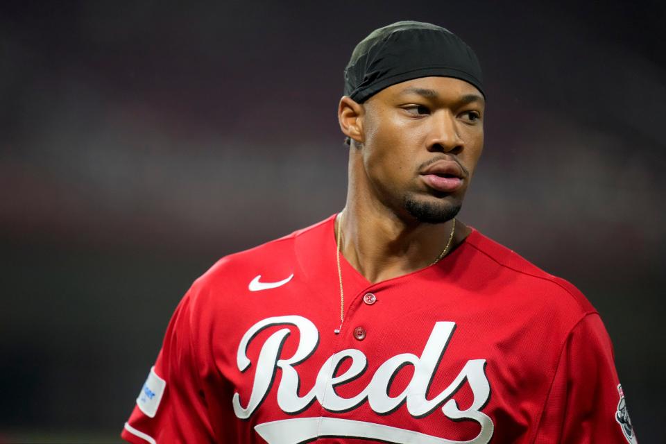 Cincinnati Reds outfielder Will Benson had a challenging stretch in April and bounced between Triple-A and MLB early in the year.