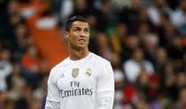 Real Madrid's Cristiano Ronaldo looks dejected Reuters / Paul Hanna