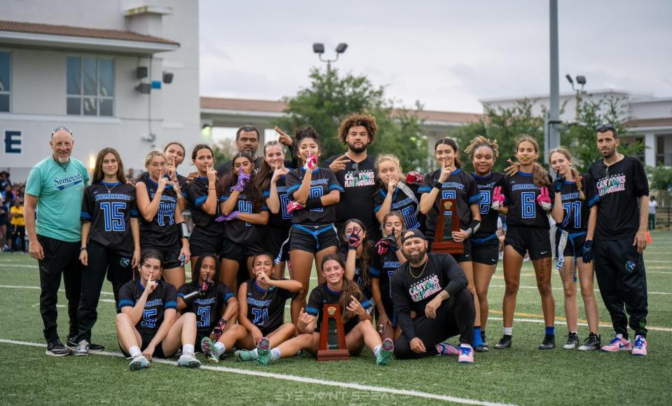 Somerset Academy Canyons is entering the postseason with back-to-back district championships and the status of Palm Beach County's top team, ranked 14th overall by the FHSAA.