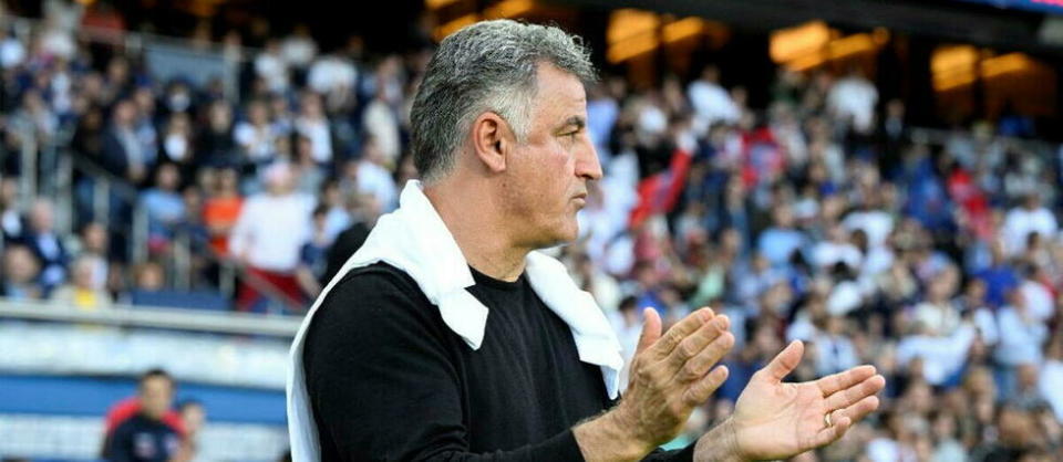 Christophe Galtier a été notifié de son départ du PSG.  - Credit:HERVIO JEAN-MARIE / KMSP / KMSP via AFP