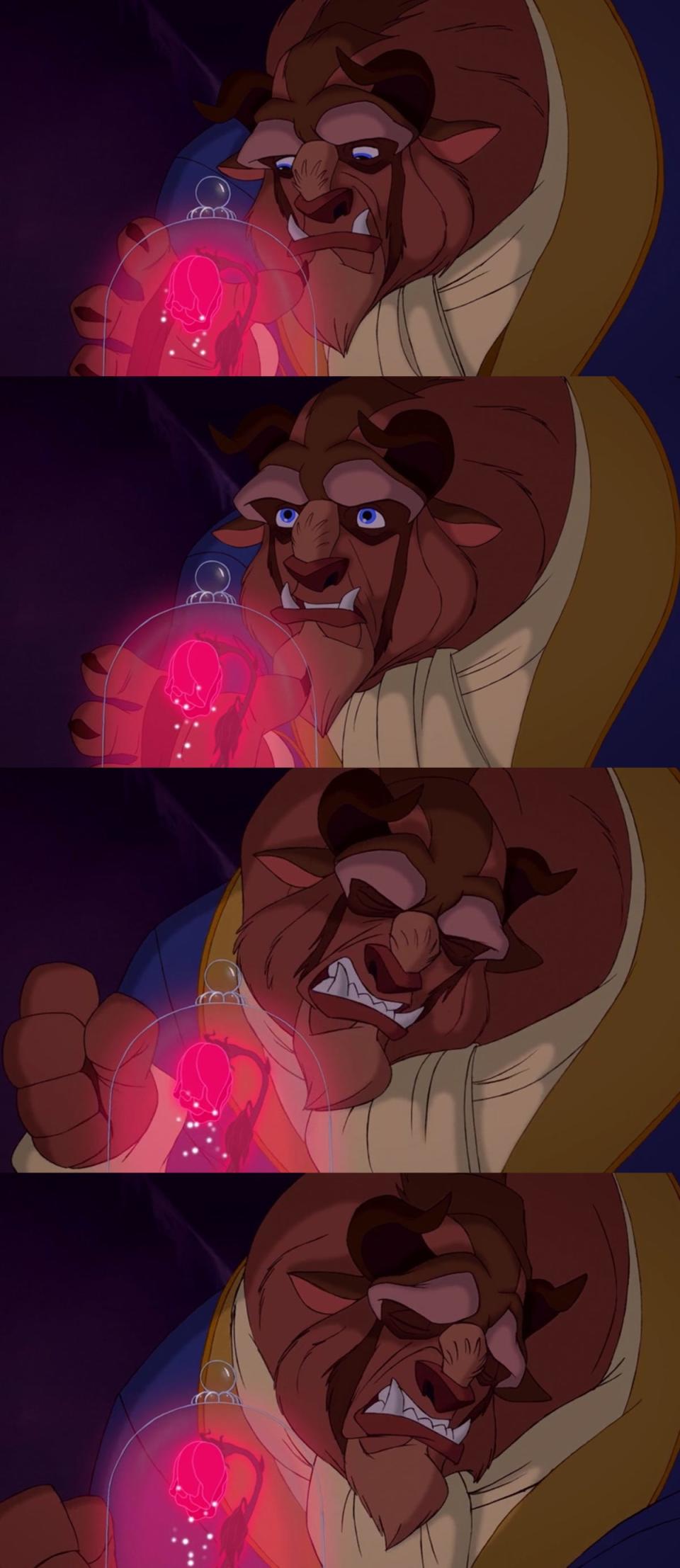 beast beauty and the beast lets belle go