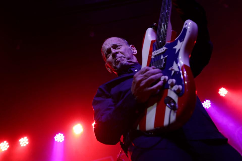 Wayne Kramer plays Saint Andrew's Hall in Detroit on Friday, Oct. 27, 2018, with his all-star MC50 commemorative band.
