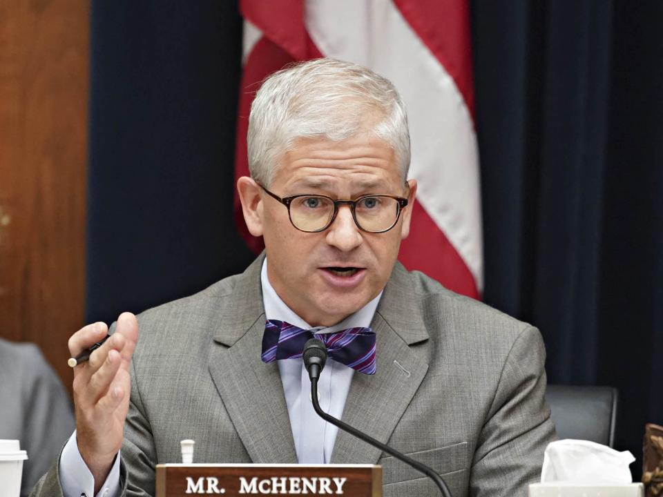 McHenry at a House Oversight And Government Reform Committee hearing on September 30, 2021.