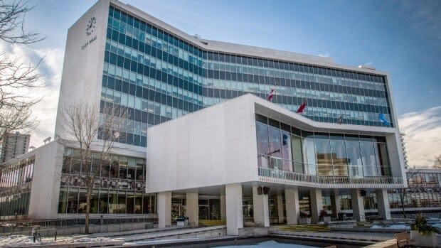 Hamilton's city hall is the target of a ransomware attack. (Terry Asma/CBC - image credit)