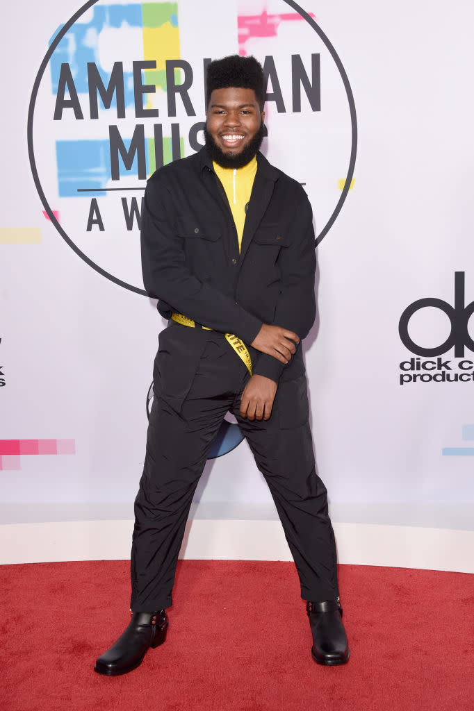 Khalid in black and yellow