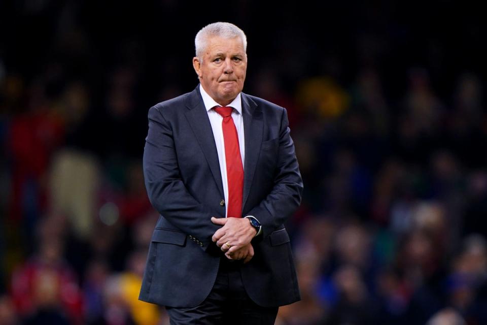 Warren Gatland has more thinking to do after Jac Morgan’s injury (PA Wire)