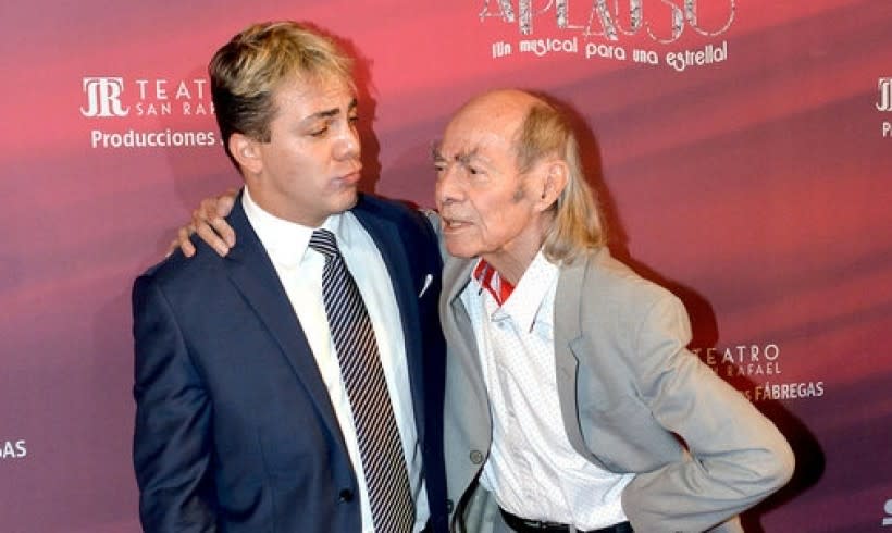 Cristian Castro y su padre Manuel ‘El Loco’ Valdés