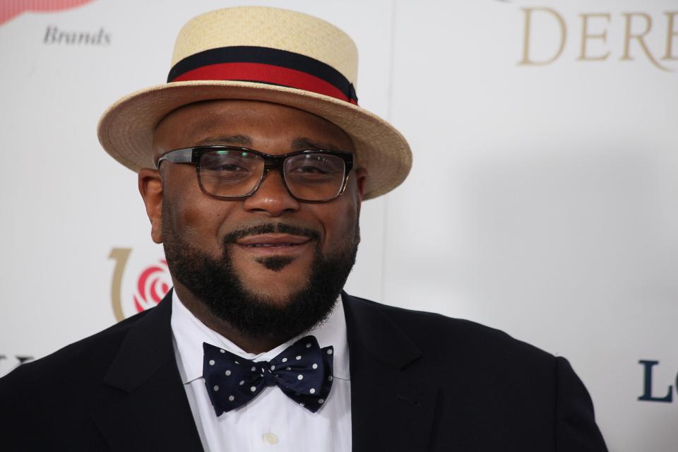 Ruben Studdard on the Kentucky Derby red carpet at Churchill Downs in Louisville, KY. May 2, 2015