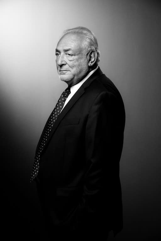 Strauss-Kahn was once tipped to become French president, before he was arrested on a rape charge