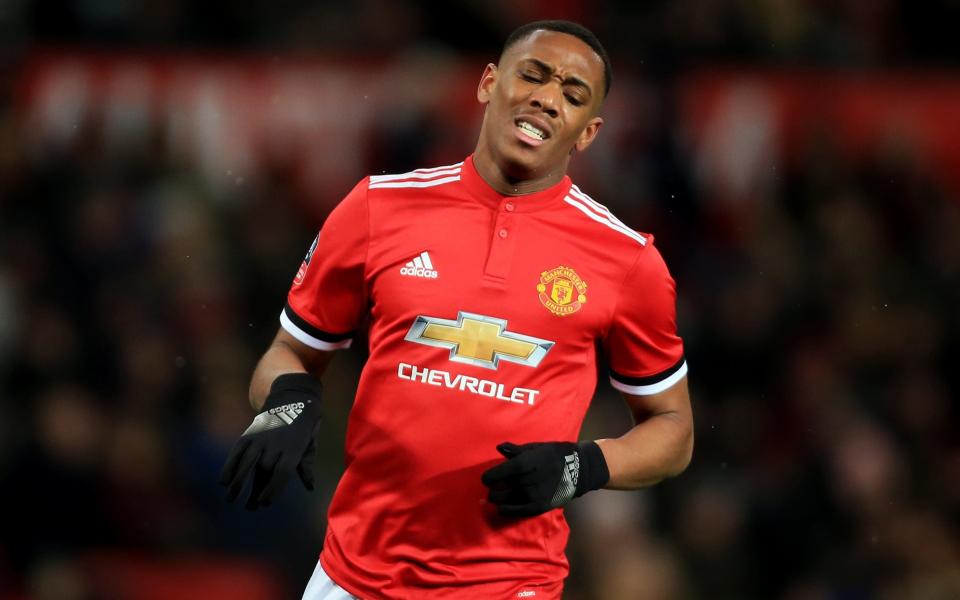 Anthony Martial has slipped down the pecking order at Manchester United - 2018 Simon Stacpoole/Offside