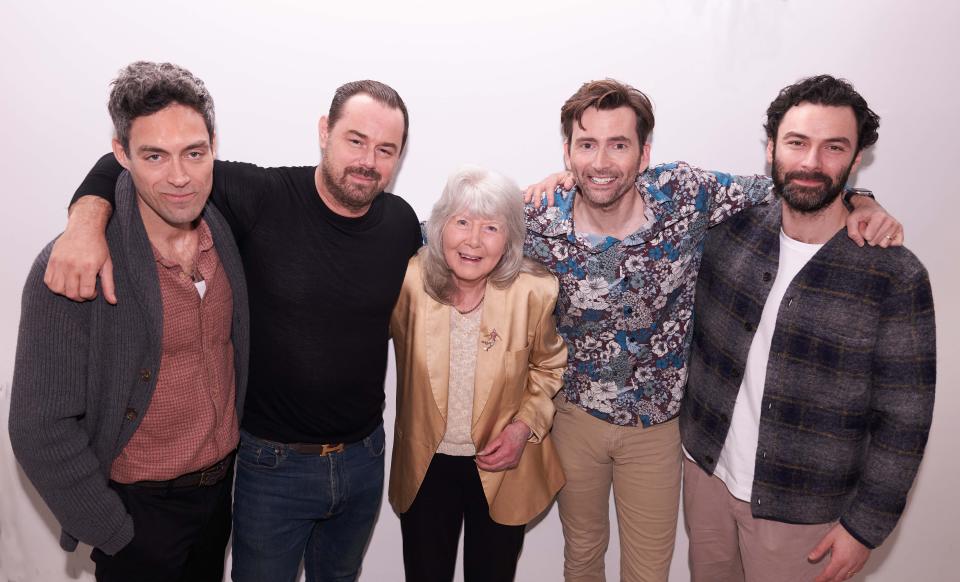 Alex Hassell, Danny Dyer, Jilly Cooper, David Tennant, Aidan Turner