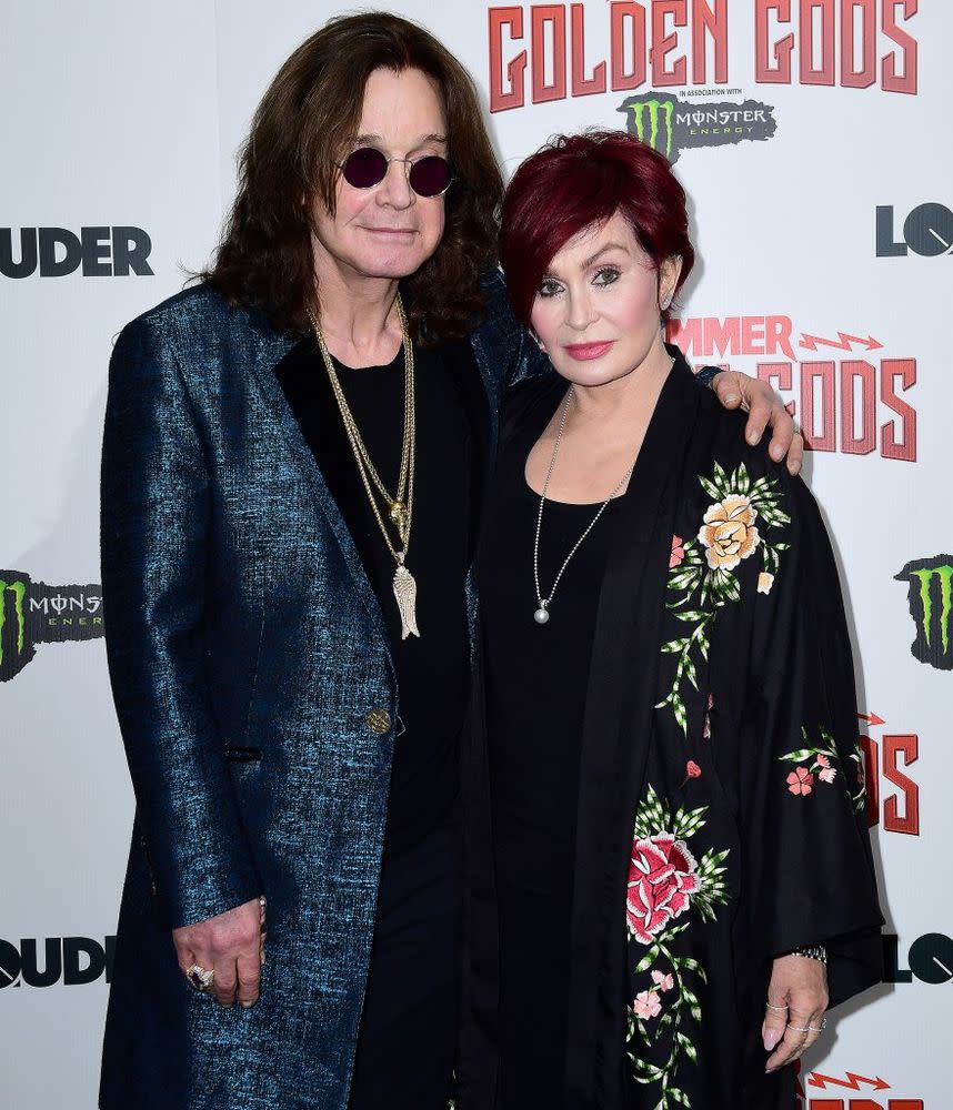 Ozzy and Sharon Osbourne | Ian West/PA Images via Getty