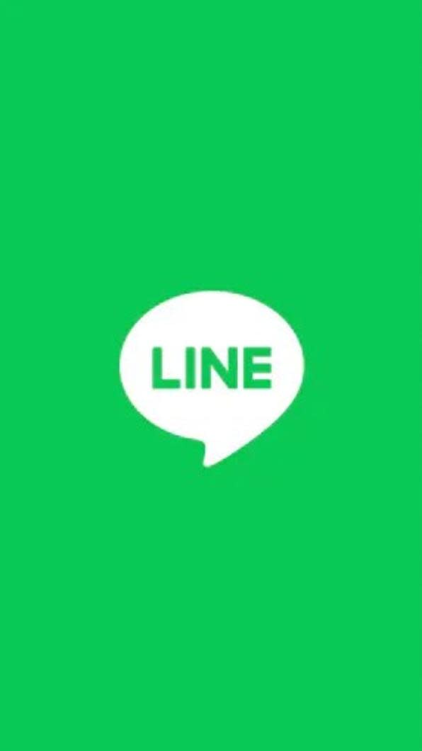有網友表示一直以為LINE啟動畫面都是長這樣。（圖／翻攝自Dcard）