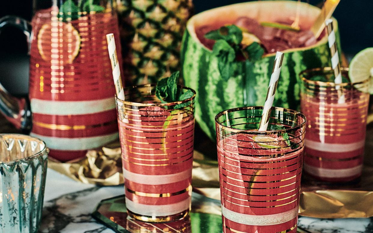 Try these healthful cocktails for a happy hour treat with all the benefits of a green smoothie