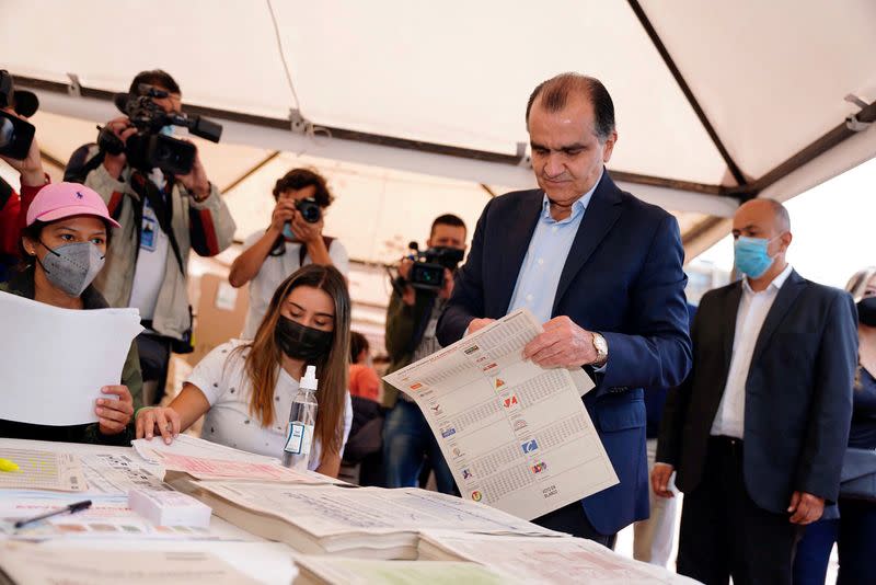 FILE PHOTO: Congressional and presidential coalitions elections in Colombia