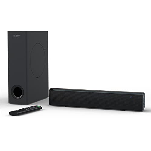 Majority Soundbar with Subwoofer for TV, 15 inch Bluetooth Sound Bar 100 Watts, Home Audio Spea…
