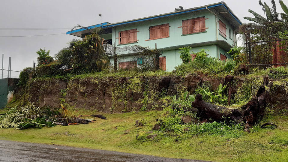 Fiji was urging people near the coast to move to higher ground Thursday ahead of a nationwide curfew as the island nation prepared for a major cyclone to hit. Source: AP