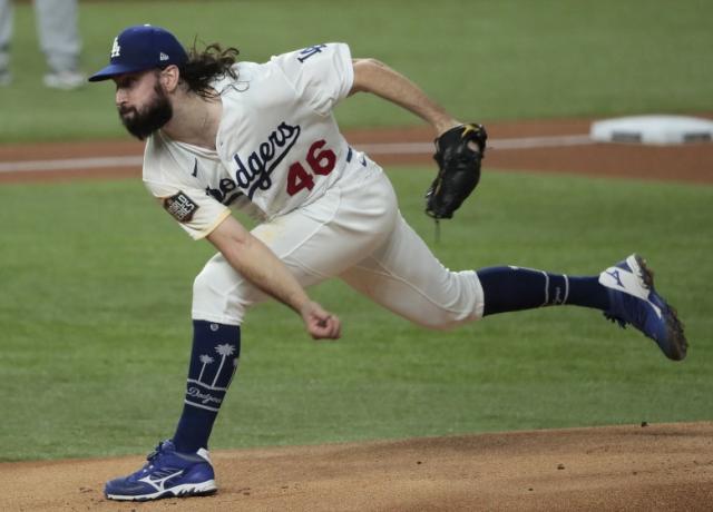 Tony Gonsolin to start for the Dodgers vs. Rays in Game 6 of World