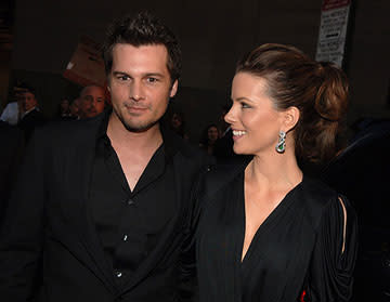 Director Len Wiseman and Kate Beckinsale at the New York premiere of 20th Century Fox's Live Free or Die Hard