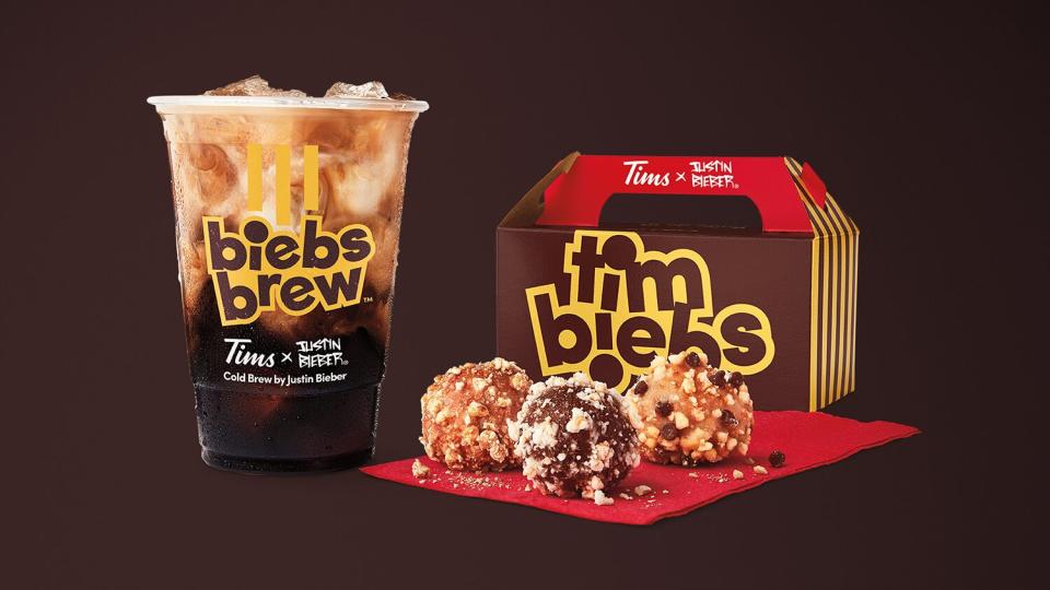 Justin Bieber x Tim Hortons