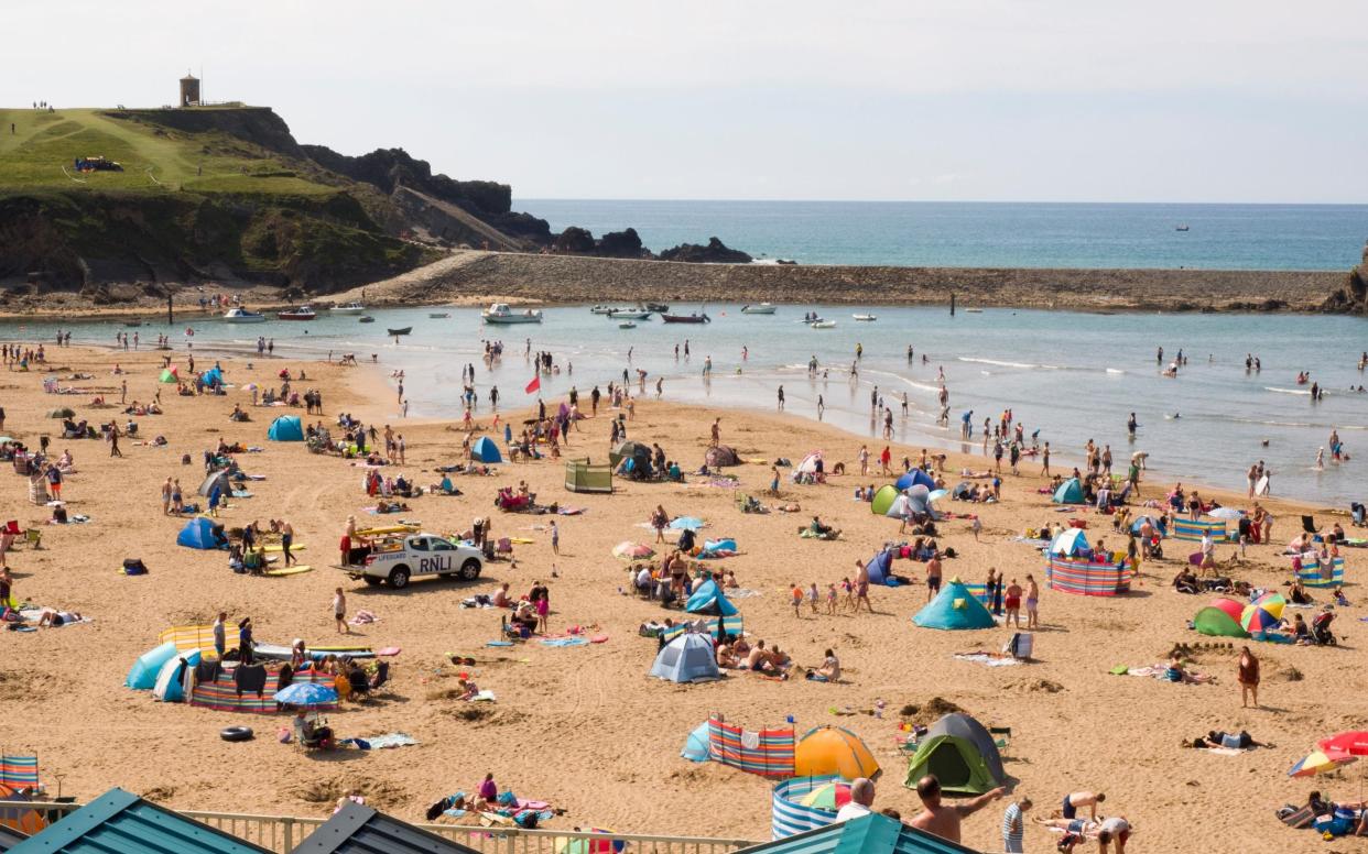 Cornwall is preparing for a surge in staycationers this summer - Getty