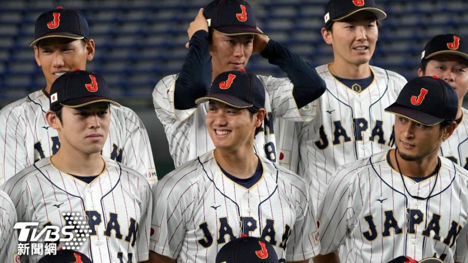 繼大谷翔平（圖中）、達比修有（圖右）後，日本於第3戰派出佐佐木朗希。（圖／達志影像美聯社）